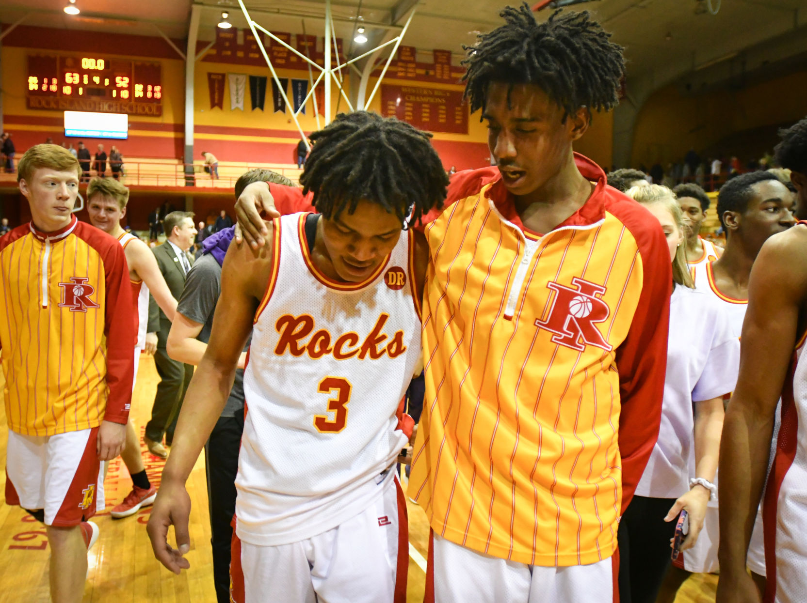 Prep Boys' Basketball: Moline at Rock Island